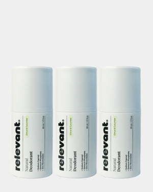 Natural Deodorant (3-pack)