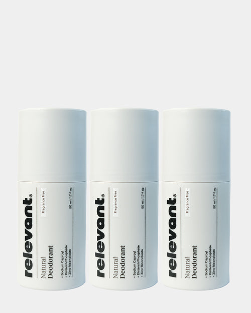 Natural Deodorant (3-pack)